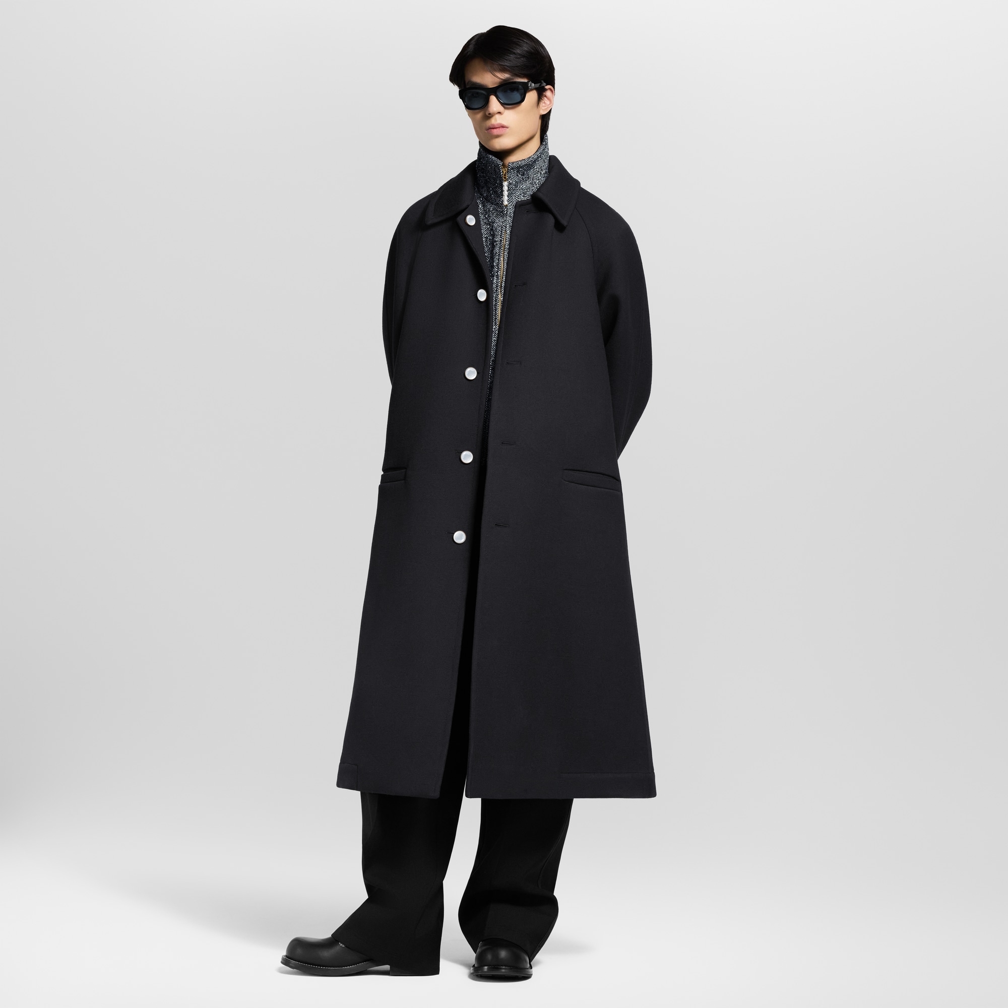 Oversized Single-Breasted Coat - Men - Ready-to-Wear | LOUIS